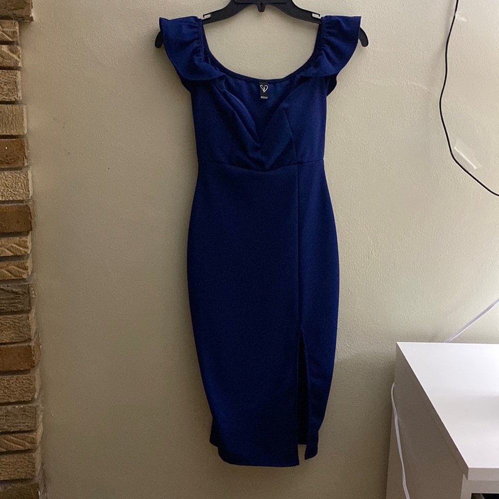 Windsor Navy Dress